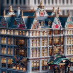 alt_text: Gedung Inggris berhias elemen Jepang, menggambarkan pertukaran budaya yang menonjol.