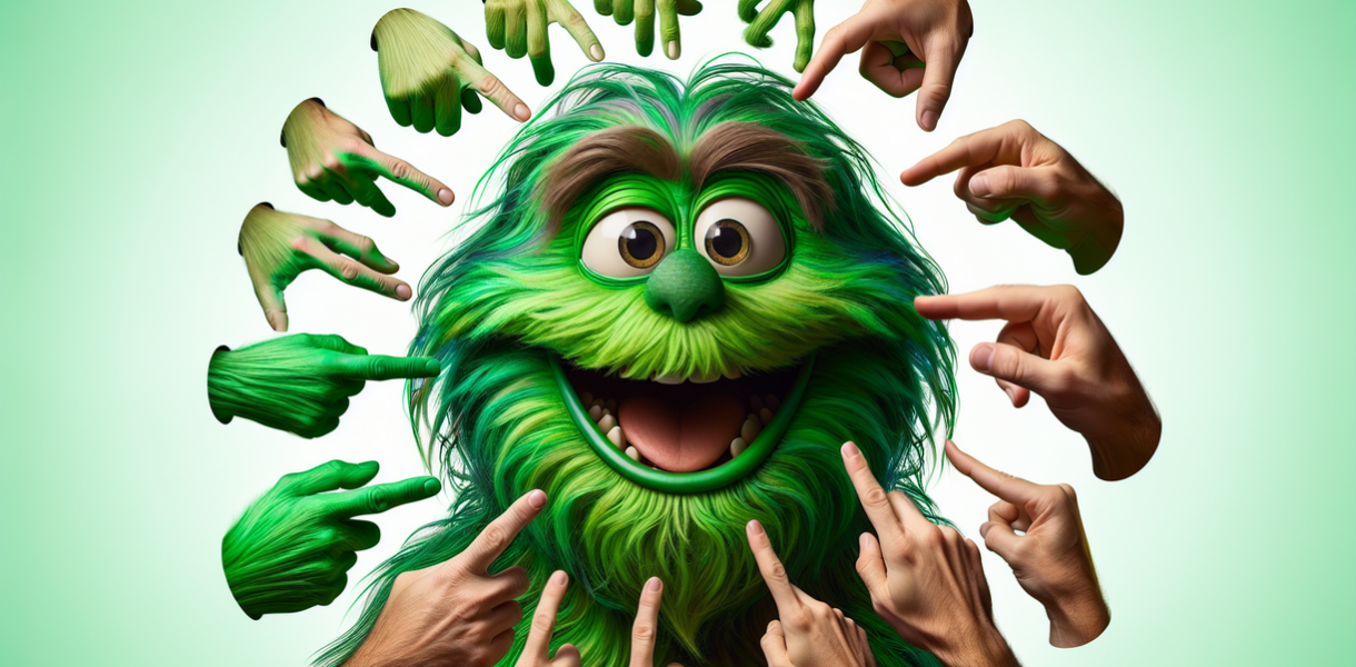 alt_text: Ilustrasi anatomi Grinch, mengungkap detail tubuh dari karakter monster ikonik.