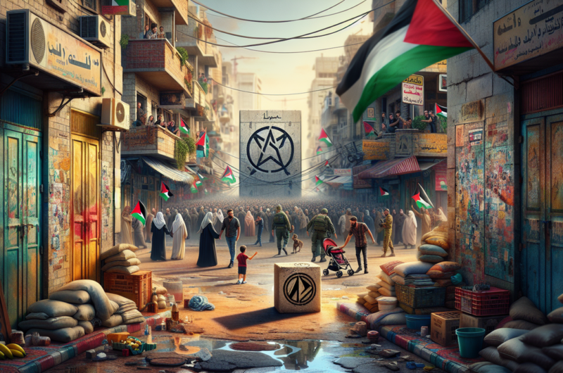 alt_text: Pemandangan Gaza mengisyaratkan keraguan pada efektivitas Dewan Perdamaian di Palestina.