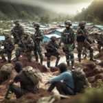 alt_text: Pangdam I/BB bersama alat berat dalam misi penyelamatan untuk gereja GKPI.