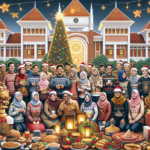 alt_text: Diskusi keluarga tentang makna Natal di Universitas Nias.