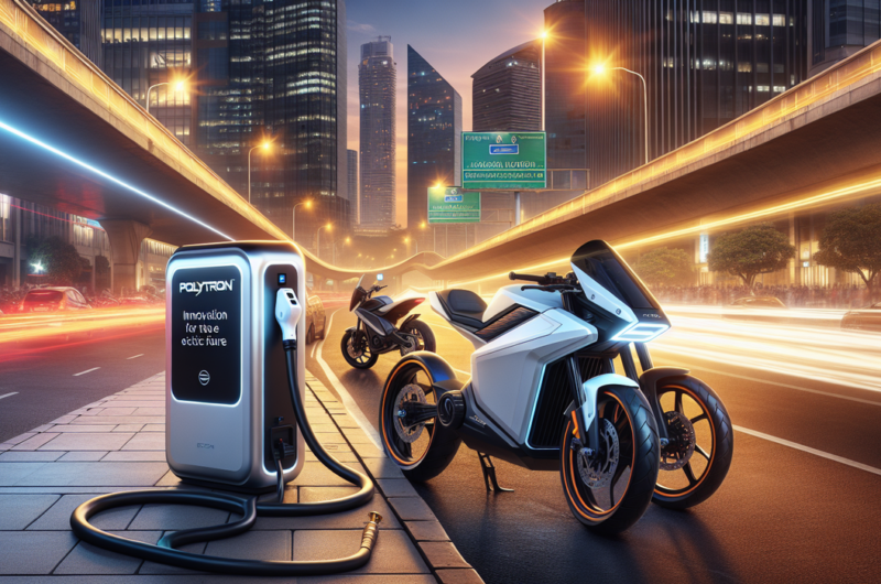 alt_text: Fast Charger portabel untuk perjalanan motor jauh tanpa khawatir baterai habis.