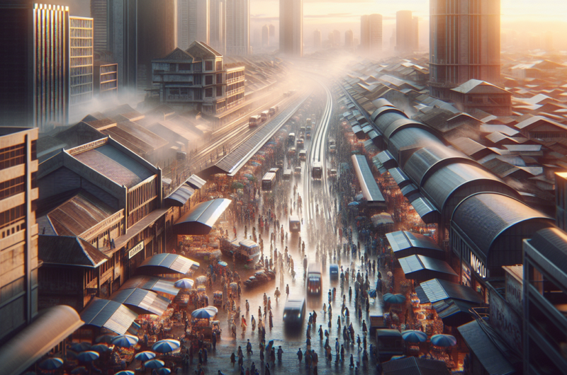 alt_text: Revitalisasi pasar Sepaku, semangat baru untuk pembangunan Ibu Kota Nusantara.