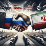 alt_text: Rusia dan Iran tetap berdagang meski ada tekanan internasional.