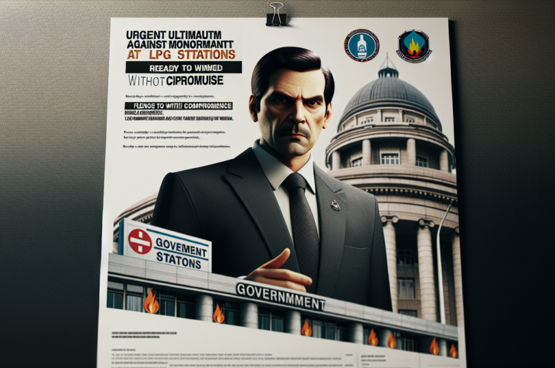 alt_text: Bupati Muratara memberikan arahan tegas terkait pengaturan distribusi LPG di wilayahnya.