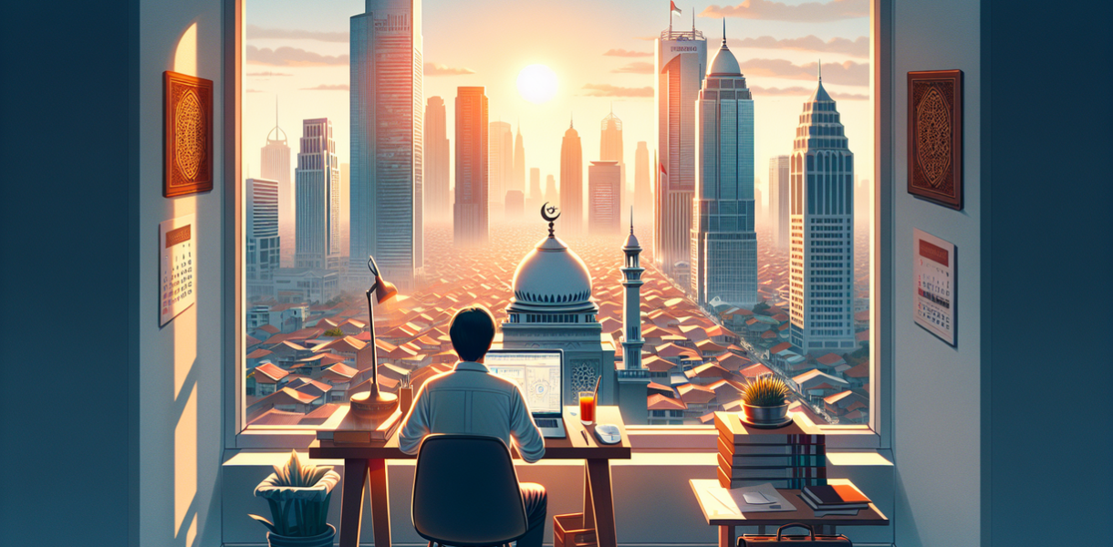 alt_text: ASN Jakarta terapkan WFH Ramadhan, ciptakan cara kerja baru lebih fleksibel dan efisien.