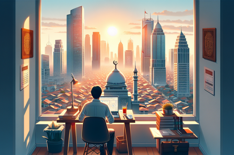 alt_text: ASN Jakarta terapkan WFH Ramadhan, ciptakan cara kerja baru lebih fleksibel dan efisien.