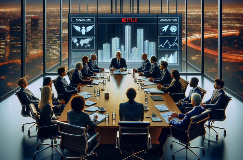 alt_text: Netflix mundur, Paramount ambil alih; persaingan ketat industri streaming.