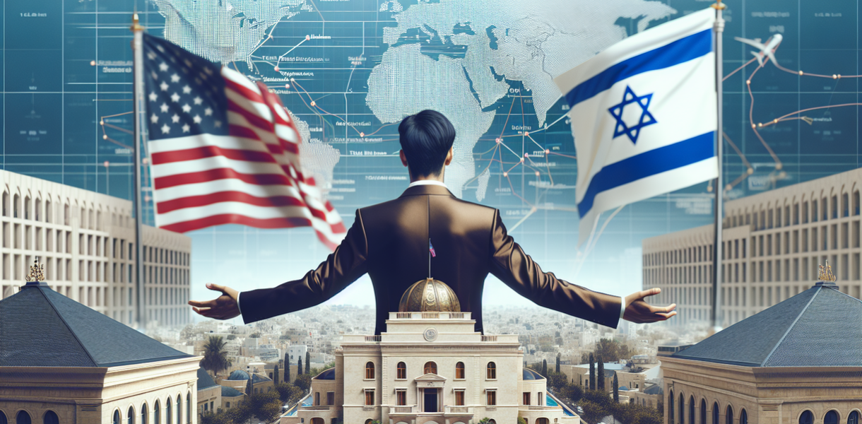 alt_text: "Dubes AS berbicara di forum internasional, peta baru Syam memicu kontroversi global."