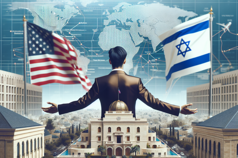 alt_text: "Dubes AS berbicara di forum internasional, peta baru Syam memicu kontroversi global."