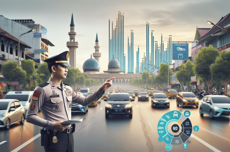 "alt_text": "Poster Operasi Keselamatan Toba 2026, fokus pada ketertiban jalan di Medan."