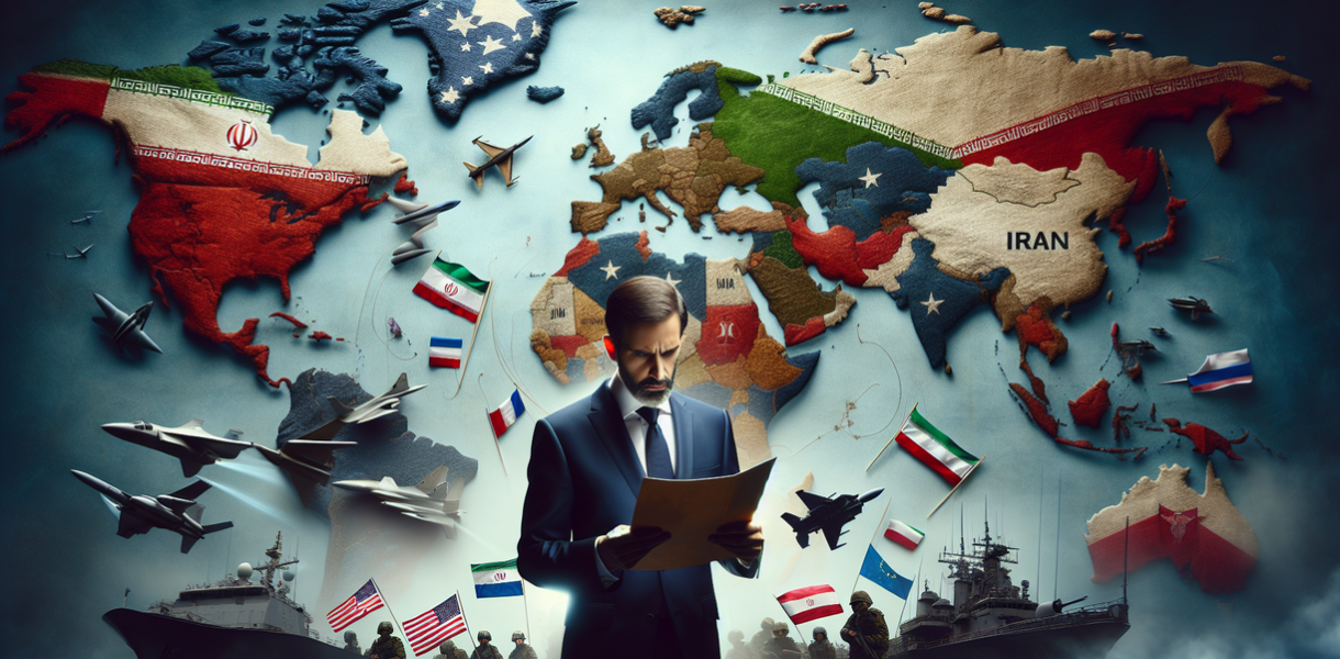 alt_text: Kolam renang di Iran simbol ketegangan politik di tengah badai, menggambarkan ketidakstabilan regional.