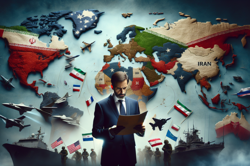 alt_text: Kolam renang di Iran simbol ketegangan politik di tengah badai, menggambarkan ketidakstabilan regional.