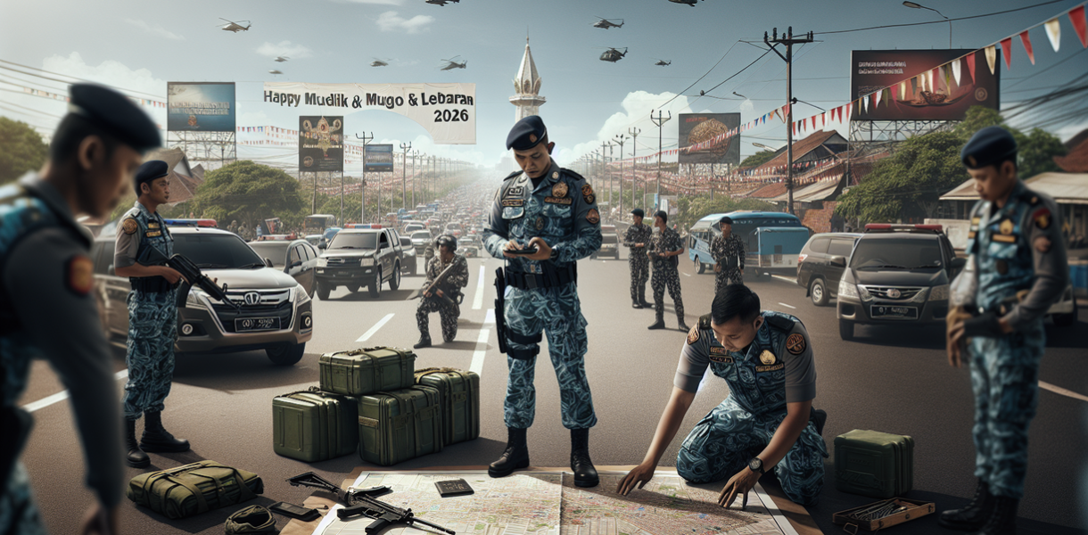 alt_text: Polisi Sleman bersiap amankan Lebaran dalam Latpraops Ketupat Progo.