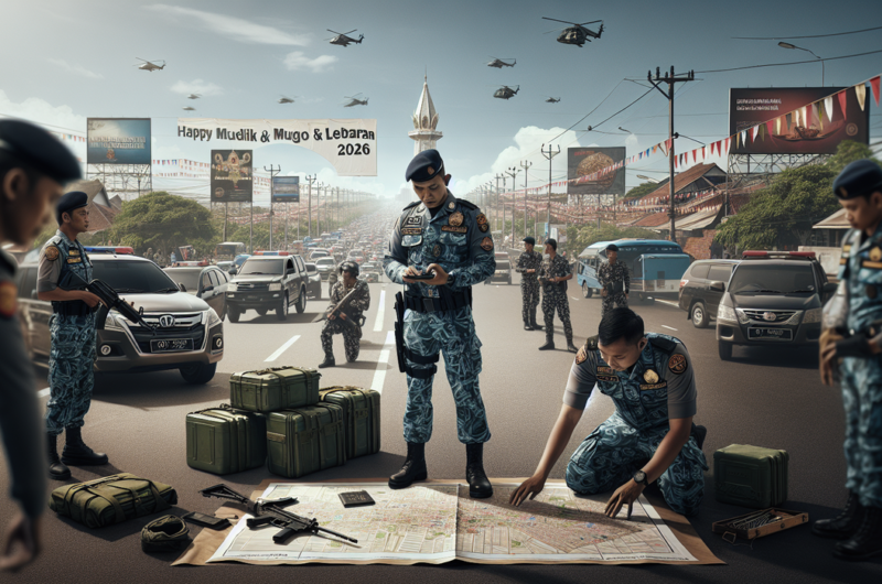 alt_text: Polisi Sleman bersiap amankan Lebaran dalam Latpraops Ketupat Progo.