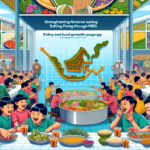 "alt_text": "Peta Ketahanan Pangan Terintegrasi dengan logo MBG di sudut."