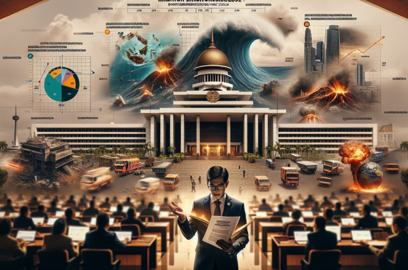 alt_text: Pemberitaan tentang tantangan pemangkasan dana bagi Aceh-Sumatera dari Nasional News.