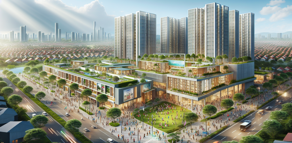 alt_text: Gedung rumah susun untuk MBR di Bekasi sebagai terobosan hunian terjangkau.