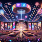 alt_text: Panggung megah festival KPop global bersaing dengan Coachella, menampilkan aliansi artis besar.