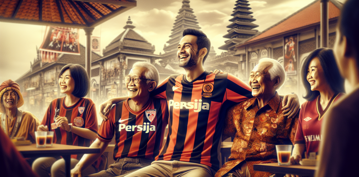 alt_text: Nobar di Giwangan menyatukan fans Brajamusti dan Jakmania saat PSIM melawan Persija.