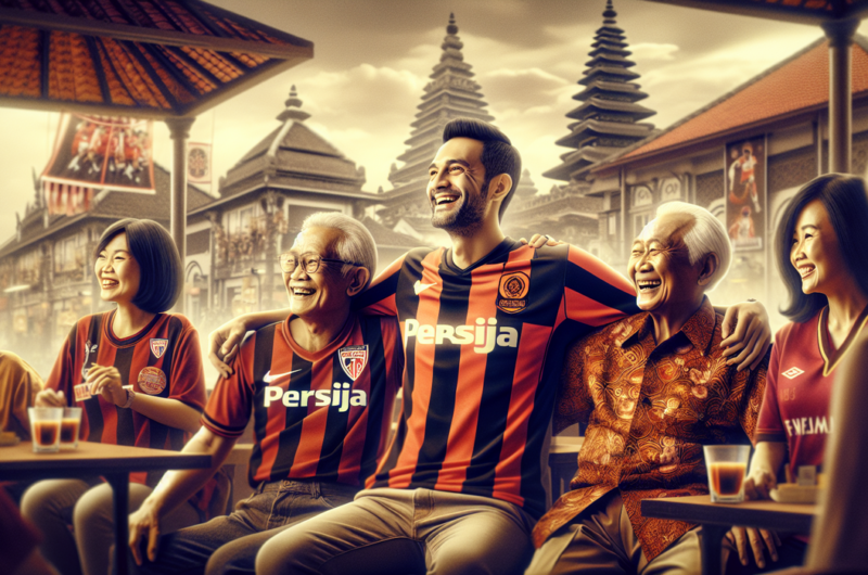 alt_text: Nobar di Giwangan menyatukan fans Brajamusti dan Jakmania saat PSIM melawan Persija.