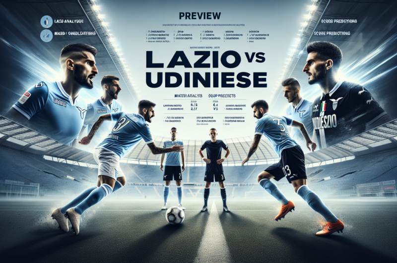 alt_text: Prediksi laga ketat Lazio vs Udinese, ketegangan tinggi dan strategi diuji.