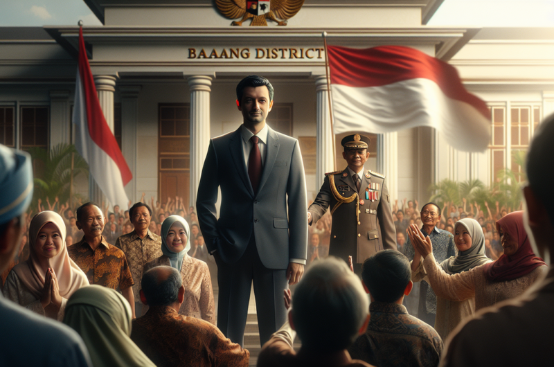 alt_text: Diskusi publik tentang reformasi pajak, peningkatan layanan, dan perubahan kebijakan di Baamang.