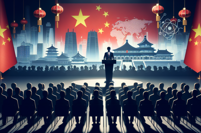 alt_text: Xi Jinping membahas inisiatif damai baru untuk Timur Tengah dengan empat poin utama.