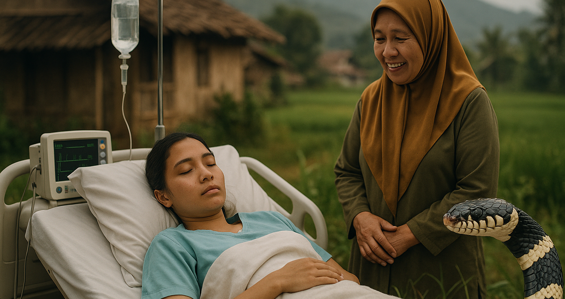 alt_text: Ular Weling menginspirasi desain grafis, memberi pelajaran tentang pola dan harmoni visual.