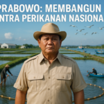 alt_text: Sentra perikanan modern dengan dermaga, kapal, dan fasilitas pengolahan hasil laut.