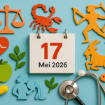 alt_text: "Ramalan kesehatan zodiak dan saran gadget untuk 17 Mei 2026."