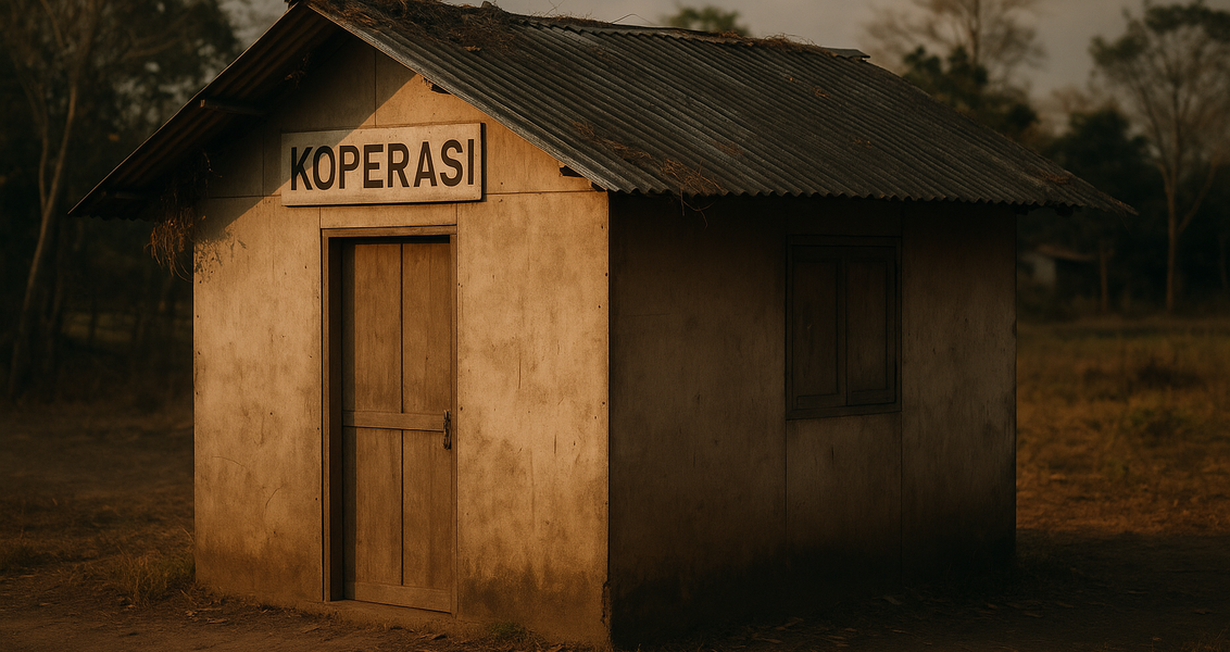 alt_text: Warga desa kecewa, koperasi tak penuhi harapan untuk peningkatan ekonomi dan kesejahteraan.