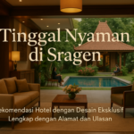 alt_text: Hotel nyaman dekat stasiun di Sragen, ideal untuk liburan santai.