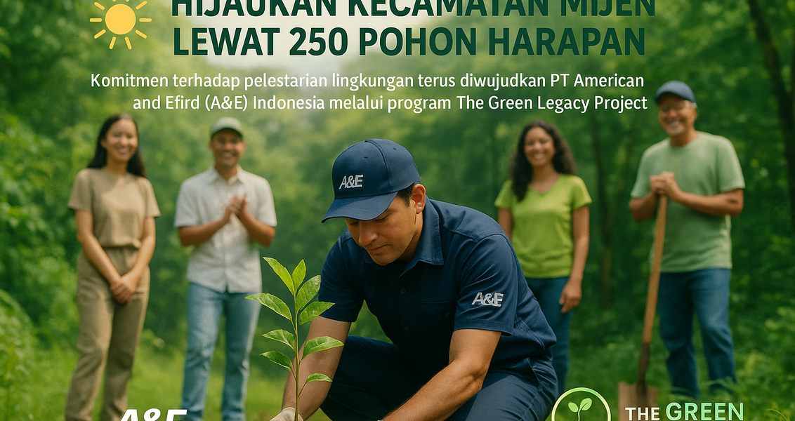 alt_text: Acara penyulaman 250 pohon untuk menghijaukan Kecamatan Mijen, partisipasi masyarakat aktif.