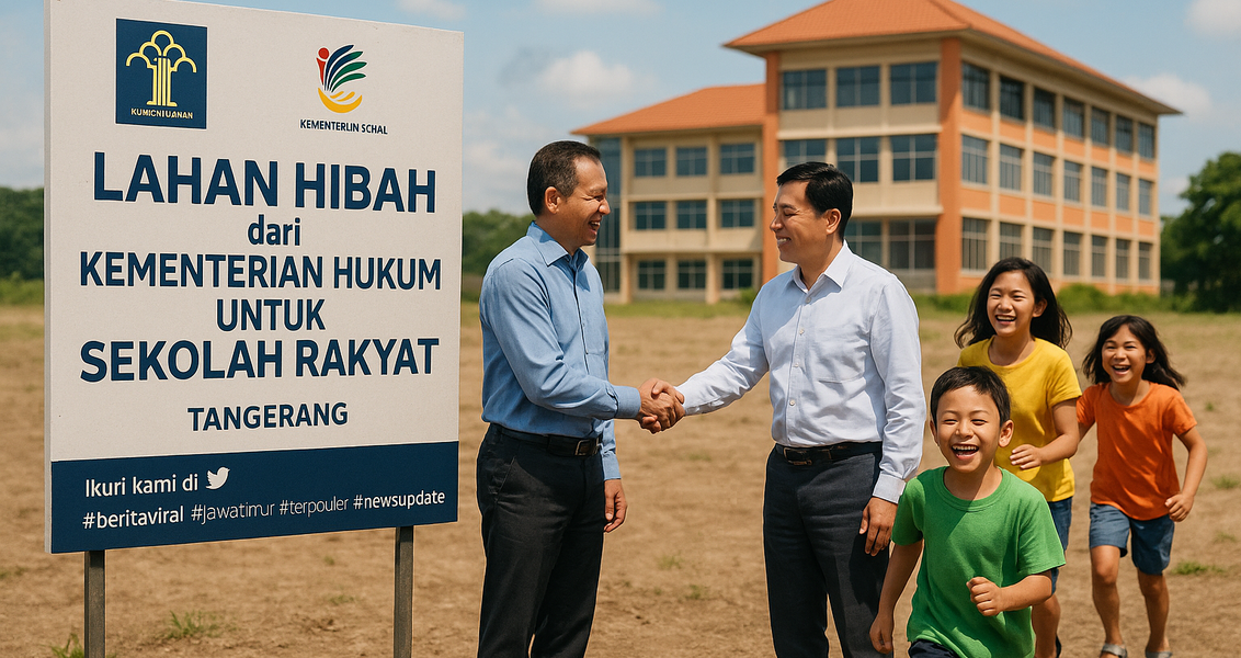 alt_text: Diskusi tentang kebijakan lahan sekolah dalam konteks politik pemerintahan.