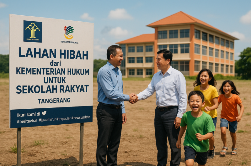 alt_text: Diskusi tentang kebijakan lahan sekolah dalam konteks politik pemerintahan.