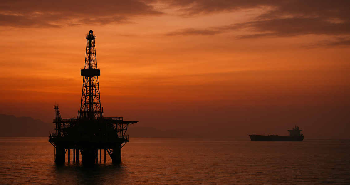 alt_text: Selat Hormuz terlihat kosong, memicu ketegangan global terhadap potensi gangguan pasokan minyak.