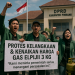 Mahasiswa demo krisis tabung gas 3 kg, dorong solusi cepat untuk masyarakat.