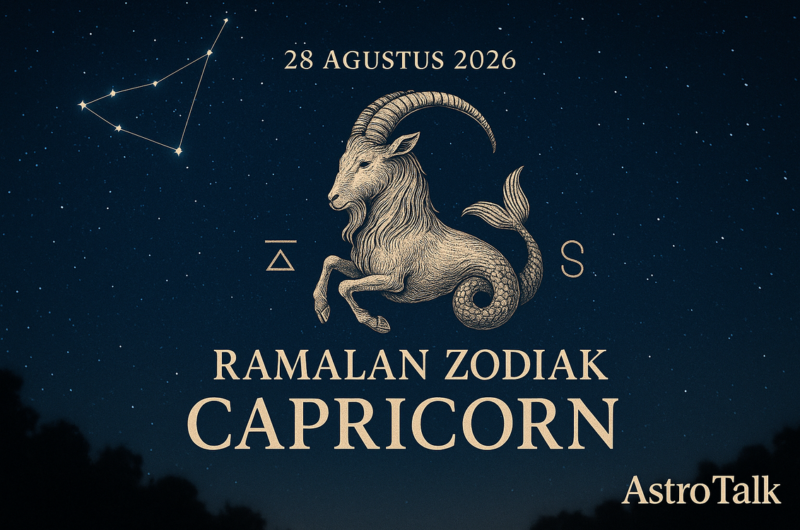 Capricorn: Cinta menghangat, rezeki bersinar cerah.π«β€οΈ