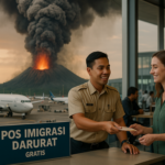Erupsi Gunung Anak Krakatau, penduduk dapat Izin Tinggal Darurat untuk pengungsian cepat.
