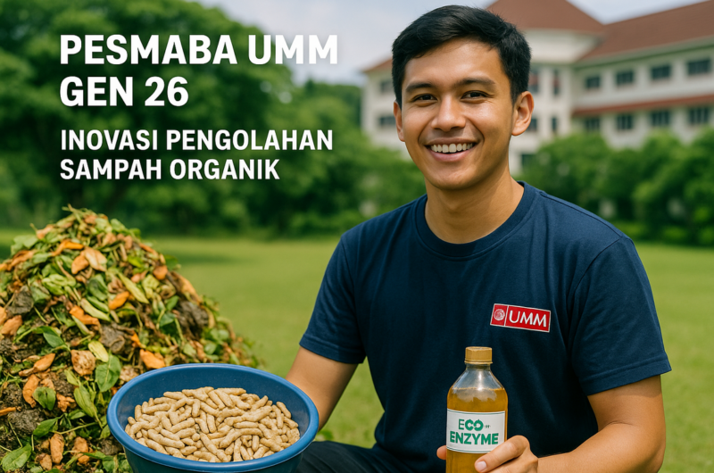 Laboratorium hijau di Pesmaba UMM: Tempat belajar calon agen perubahan lingkungan.